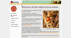 Desktop Screenshot of ladybird-survey.org